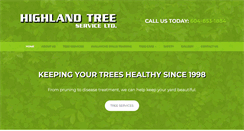 Desktop Screenshot of highlandtree.ca